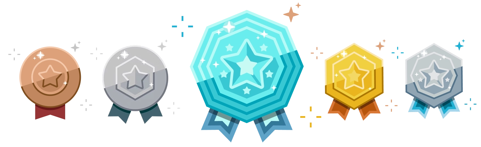 tier badges