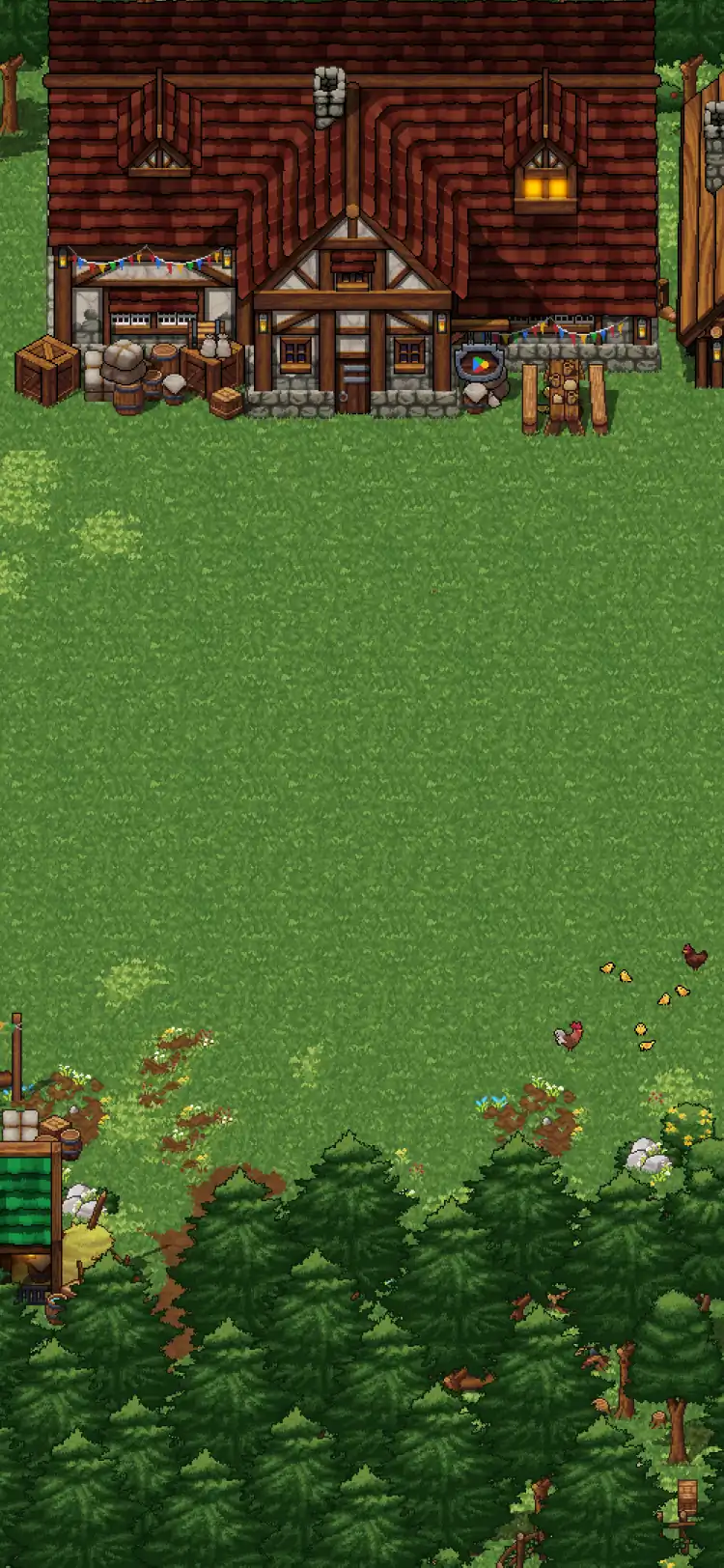 village background